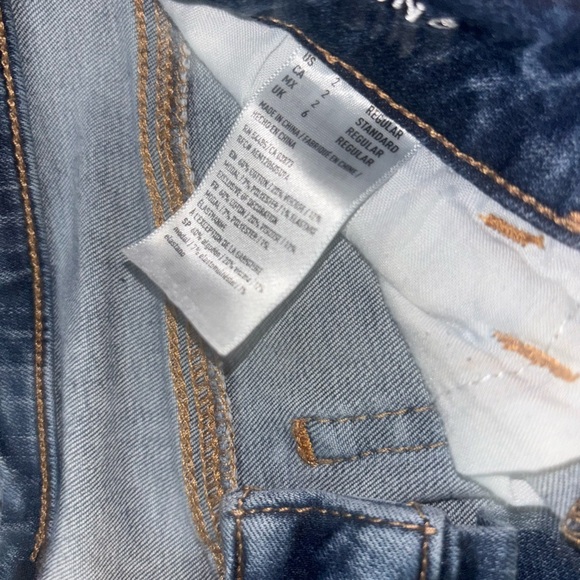 American Eagle Outfitters Dark Blue Denim Jeans - Picture 4 of 4